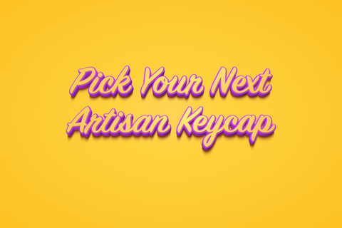 Artisan Keycaps and Keycap Sets Seller - KEYCAPIST