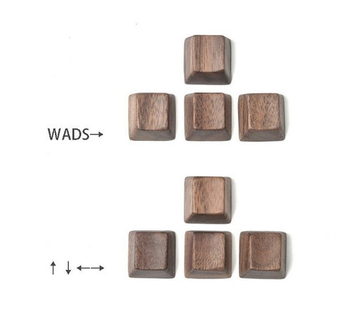 Walnut Keycap Set