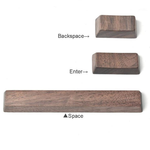 Walnut Keycap Set