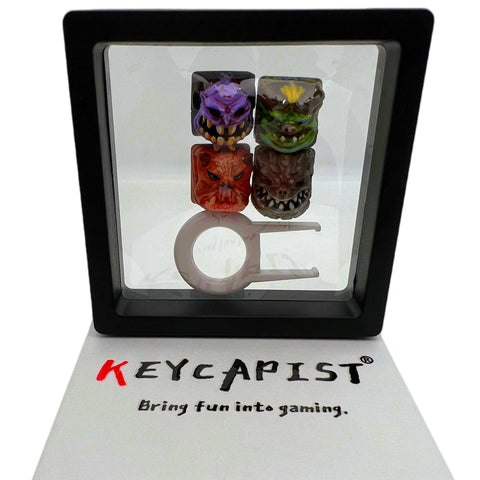 Orc Friends: Bundle of 4 Keycaps - KEYCAPIST