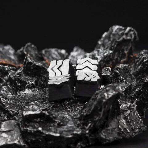 Silver Arrows Keycaps - Painted Arrows Keycaps -KEYCAPIST