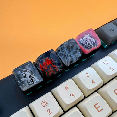 Mountains: Bundle of 4 keycaps - KEYCAPIST