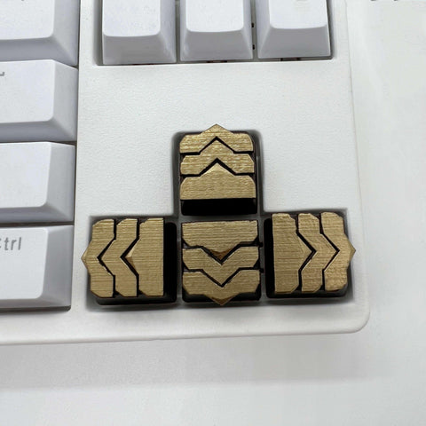 Golden Arrows Keycap - Arrow Keycaps - KEYCAPIST