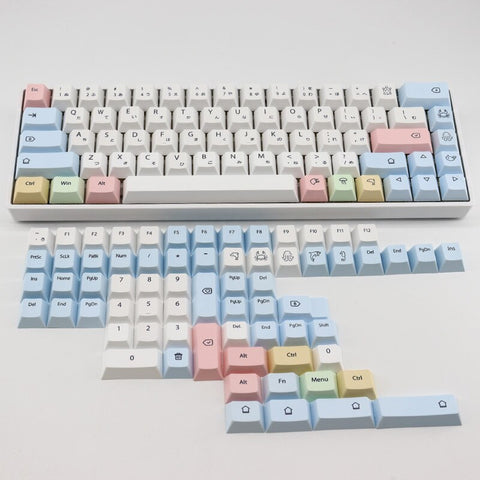 Chalk 136-Key Keycap Set