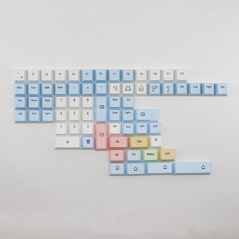 Chalk 136-Key Keycap Set