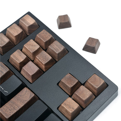 Walnut Keycap Set