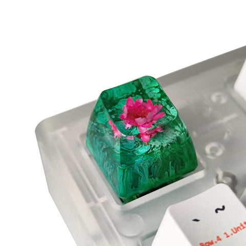 Lotus Resin Keycap