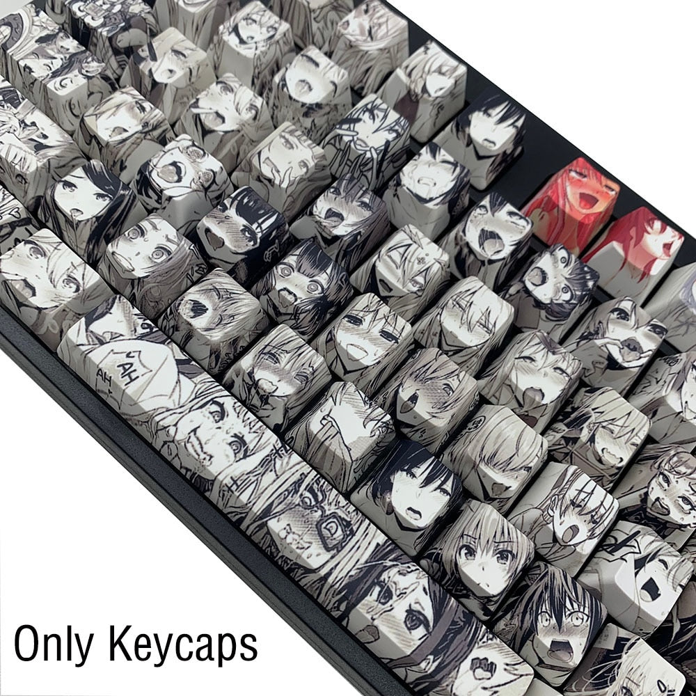 Totoro Anime Keycap Set  Keyboard Keyboards Pc setup