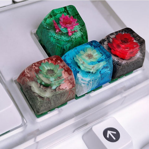 Lotus Resin Keycap