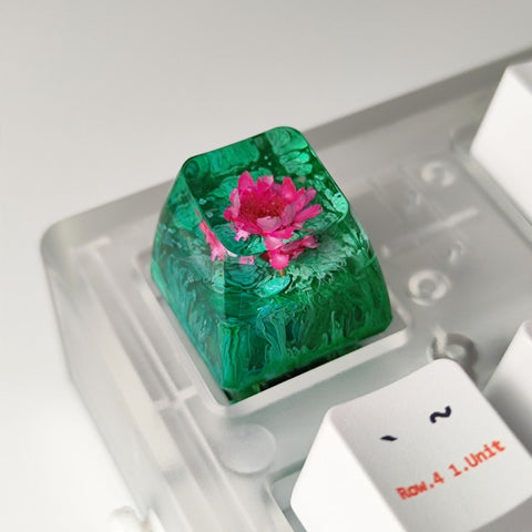 Lotus Resin Keycap