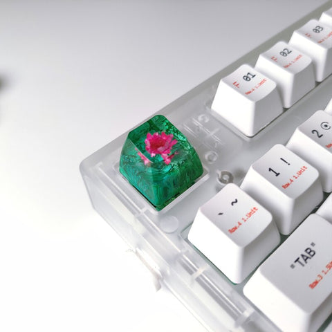 Lotus Resin Keycap