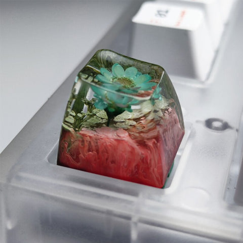 Lotus Resin Keycap