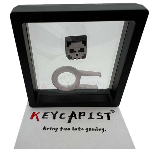 Silver Skull Digi Keycap - KEYCAPIST