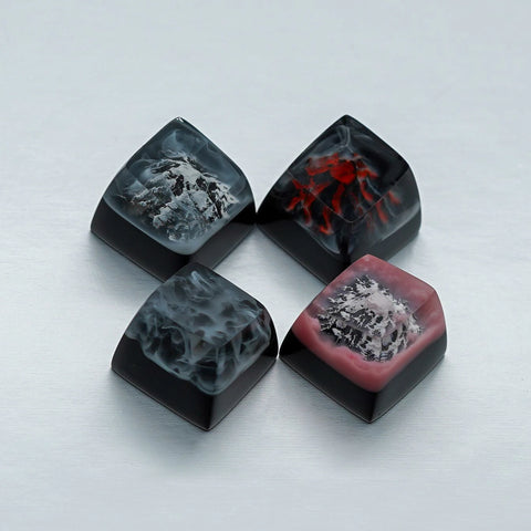 Mountains: Bundle of 4 keycaps - KEYCAPIST