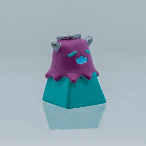 San Naughty keycaps - Painted San Naughty Keys - KEYCAPIST