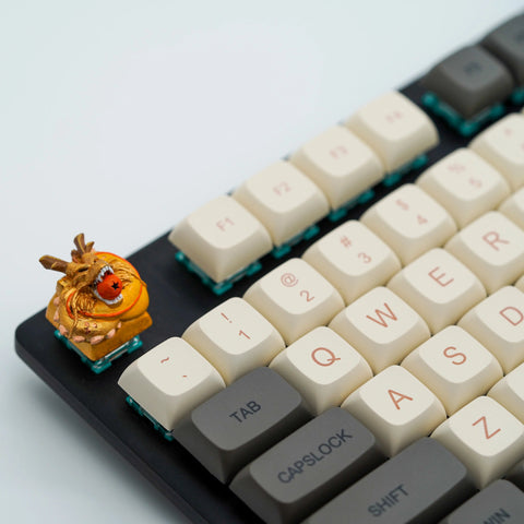 Shenron Keycaps - Shenron Hand Acrylic Painted keys - KEYCAPIST