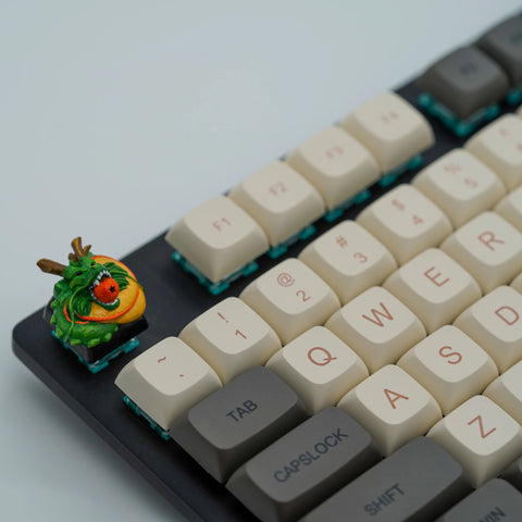 Shenron Keycaps - Shenron Hand Acrylic Painted keys - KEYCAPIST