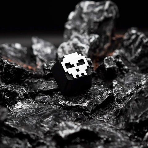 Silver Skull Digi Keycap - KEYCAPIST